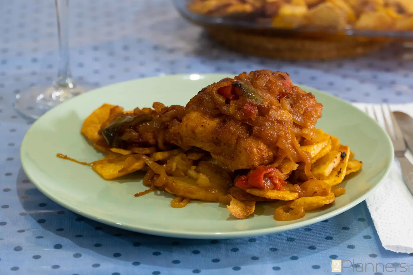 Portuguese Codfish and Fries