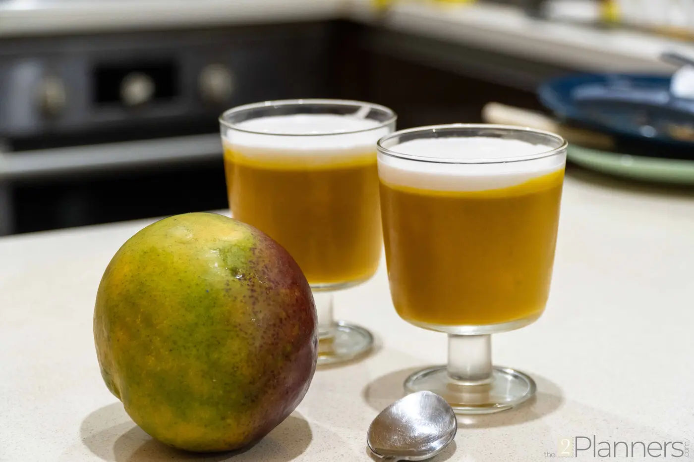 Chinese Mango Pudim