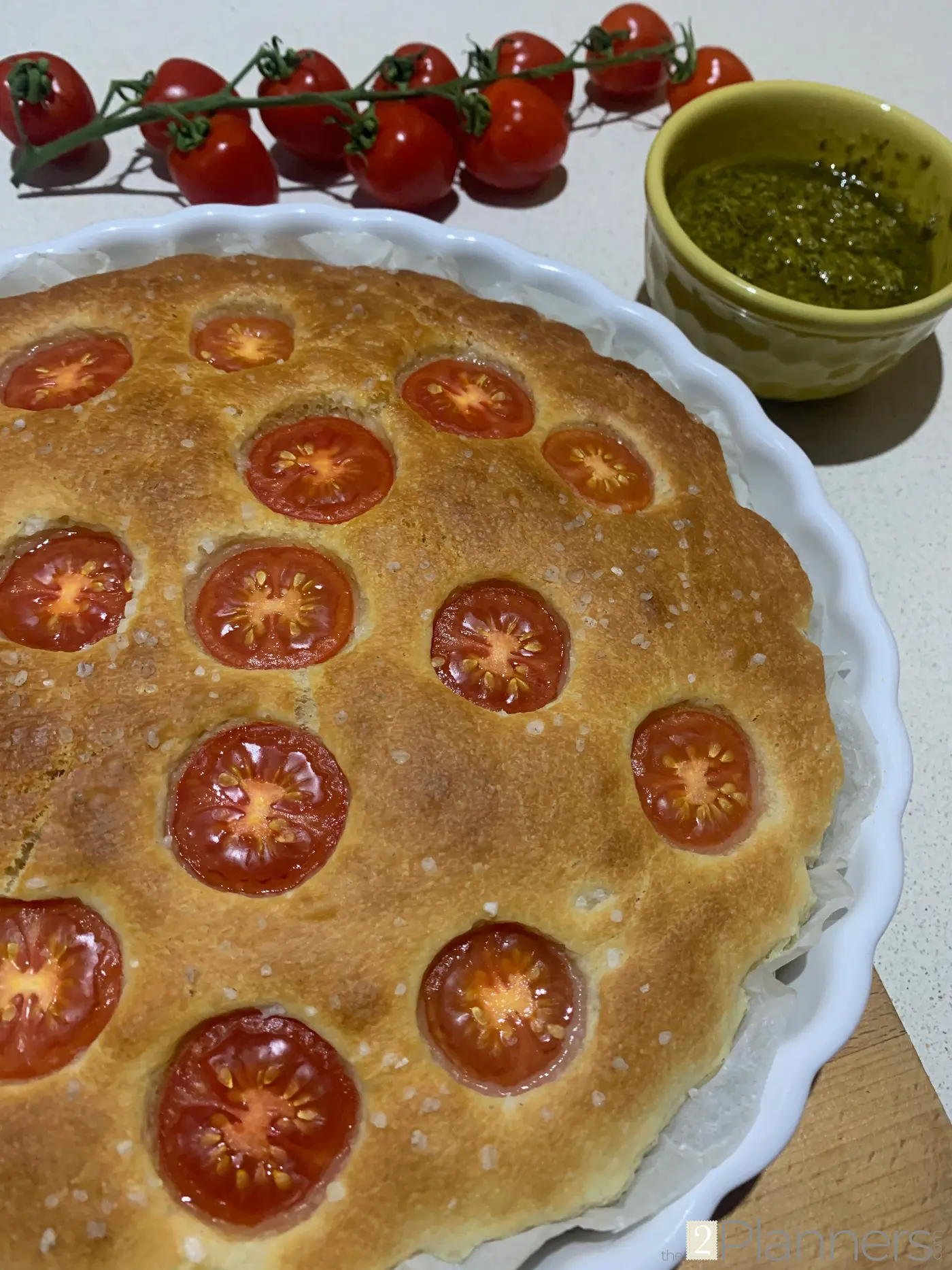 Focaccia al Pomodoro Recipe - Cherry Tomato Bread