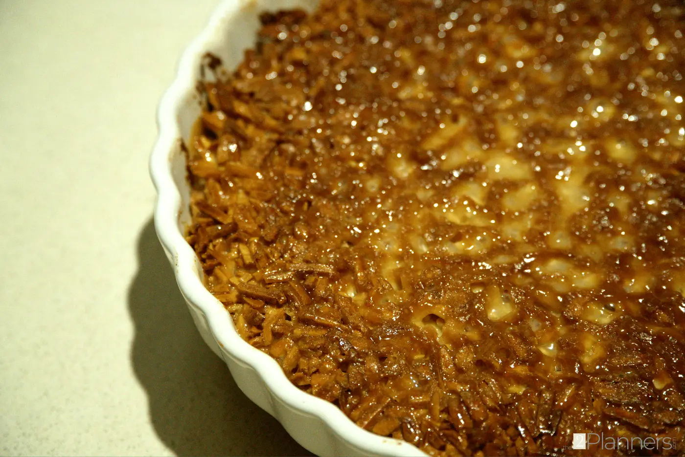 Caramelized Almond Tart